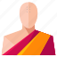 avatar, monk, male, man, profile, user 