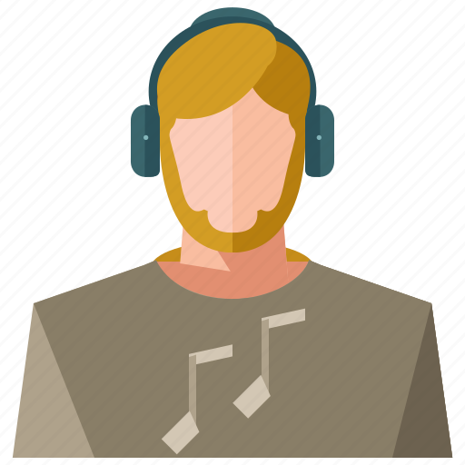 Avatar, man, music, account, people, person, user icon - Download on Iconfinder