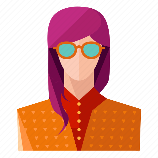 Avatar, girl, hipster, man, person, profile, user icon - Download on Iconfinder