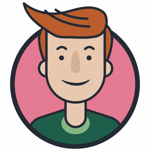 Avatar, guy, happy face, stylish icon - Download on Iconfinder