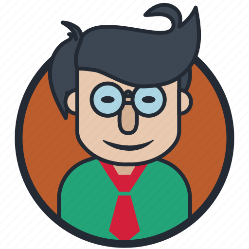 Avatar, guy, wearing glasses icon - Download on Iconfinder