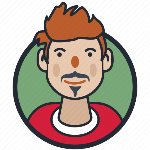 Avatar, beard styled, male, mustache styled icon - Download on Iconfinder