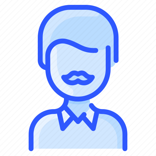 Asian, avatar, man, moustache, old, user icon - Download on Iconfinder
