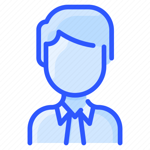 Avatar, business, man, suit, user, white icon - Download on Iconfinder