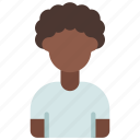 afro, man, person, user, people, boy