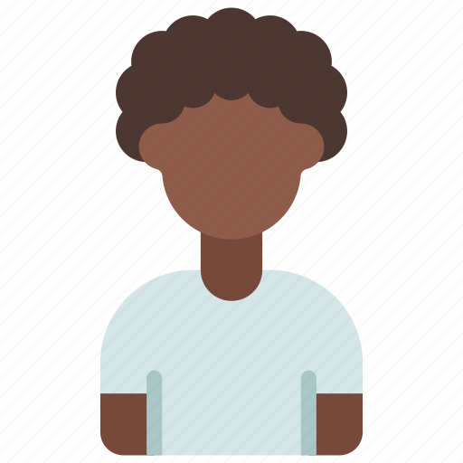Afro, man, person, user, people, boy icon - Download on Iconfinder