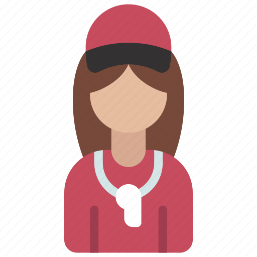 Coach, woman, person, user, people, sport icon - Download on Iconfinder