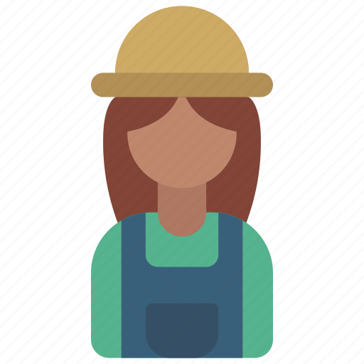 Farmer, woman, person, user, people, farming icon - Download on Iconfinder