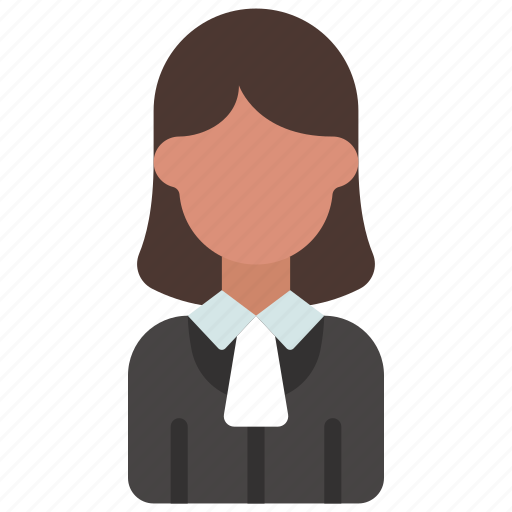 Judge, woman, person, user, people, law icon - Download on Iconfinder