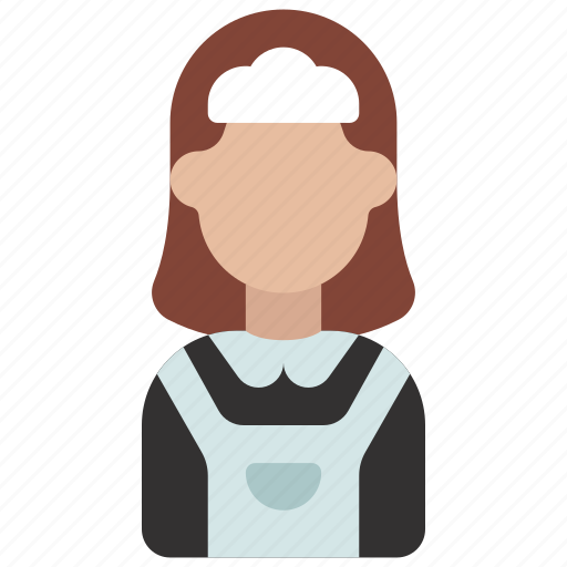 Maid, woman, person, user, people, cleaner icon - Download on Iconfinder