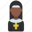 nun, person, user, people, religion 