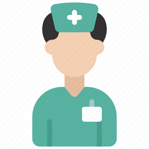 Nurse, man, person, user, people, medical icon - Download on Iconfinder
