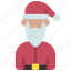santa, claus, person, user, people, christmas 