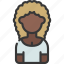 frizzy, hair, woman, person, user, people, curly 