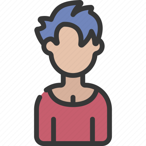 Messy, hair, woman, person, user, people, girl icon - Download on Iconfinder