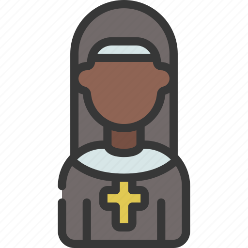 Nun, person, user, people, religion icon - Download on Iconfinder