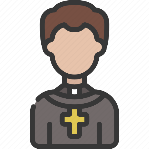 Priest, person, user, people, religion icon - Download on Iconfinder
