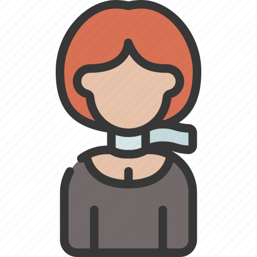 Scarf, woman, person, user, people, girl icon - Download on Iconfinder
