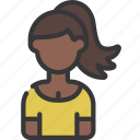 sharp, pony, tail, woman, person, user, people