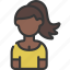 sharp, pony, tail, woman, person, user, people 