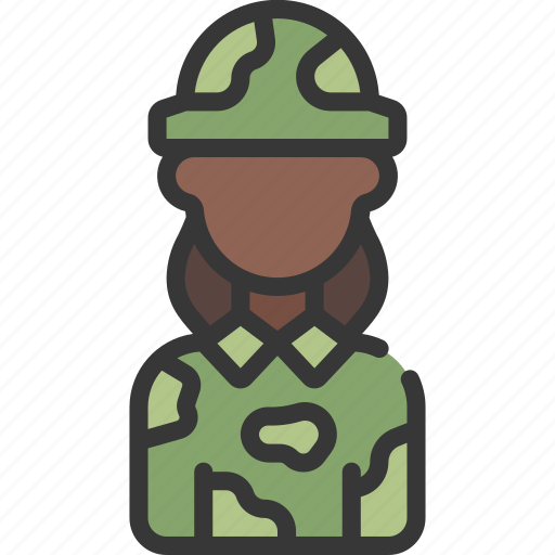 Soldier, woman, person, user, people, army icon - Download on Iconfinder