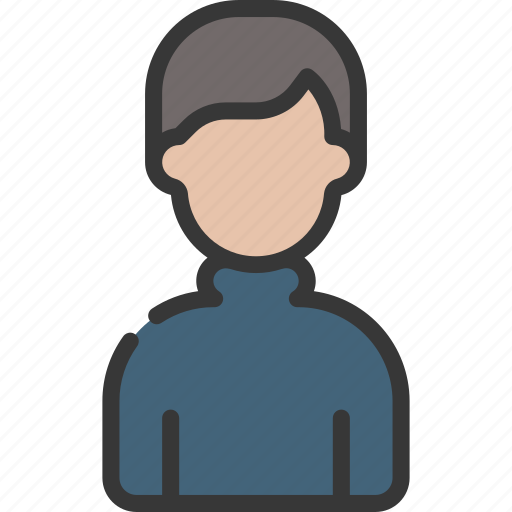 Turtle, neck, man, person, user, people, boy icon - Download on Iconfinder