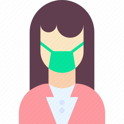 Glasses, wearing, woman, female, girl, nerd icon - Download on Iconfinder