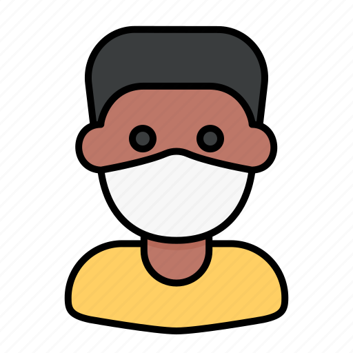 Avatar, man, medical mask, profile, user icon - Download on Iconfinder