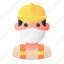 avatar, construction, man, medical mask, profile, user, worker 