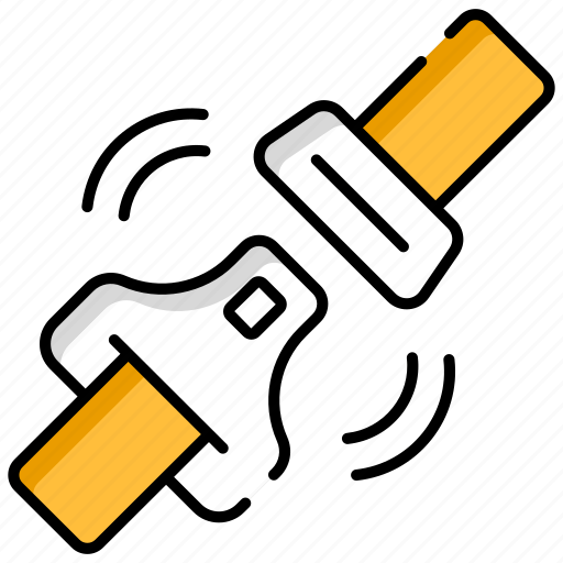 Belt, safety, lock, protection, seat belt icon - Download on Iconfinder