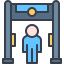 security, gate, metal, detector, airport 