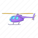 cartoon, delivery, helicopter, transport