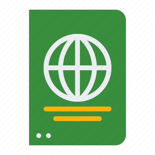 Airplane, aviation, passport, plane, transportation icon - Download on Iconfinder