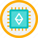 processor, ethereum, chip, cpu, network, blockchain, bitcoin, cryptocurrency, crypto