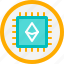 processor, ethereum, chip, cpu, network, blockchain, bitcoin, cryptocurrency, crypto 