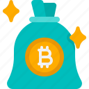 bag, money bag, investment, savings, bitcoin, cryptocurrency, digital currency, coin, crypto