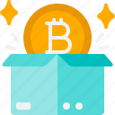 box, reward, income, bitcoin, savings, cryptocurrency, digital currency, coin, crypto