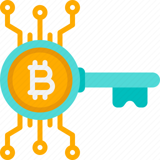 Key, digital, access, security, bitcoin, cryptocurrency, digital currency icon - Download on Iconfinder