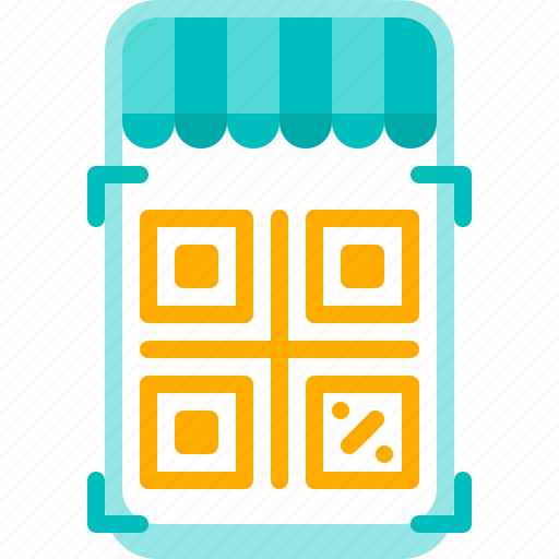 Ecommerce, online, shopping, qr code, scan, transaction, code icon - Download on Iconfinder