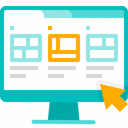 Web development, web design, website, template, web layout, page, wireframe icon - Download on Iconfinder