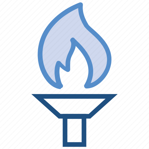 Award, fire, flame, leader, olympic, torch, winner icon - Download on Iconfinder