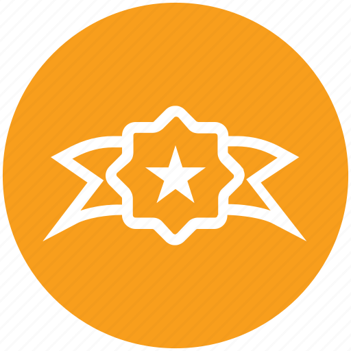 Award, badge, medal, prize, ribbon, star, win icon - Download on Iconfinder