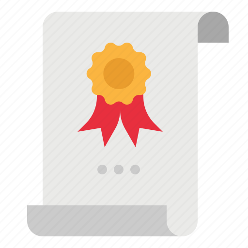 Certificate, contract, degree, diploma, education icon - Download on Iconfinder