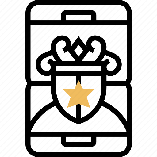 Honor, badge, star, victory, label icon - Download on Iconfinder
