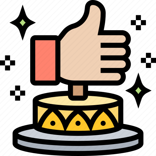 Like, award, recommend, appreciate, best icon - Download on Iconfinder