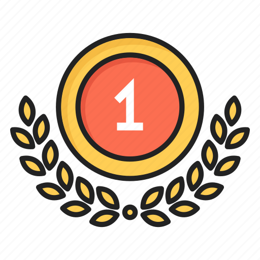 Award, first, one, place, winner, 1 icon - Download on Iconfinder