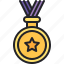 medal, trophy, award, badge, star, achievement, reward, win 