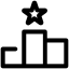 award, podium, winner, competition, rank, star 