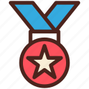achievement, medal, badge, award