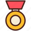 award, medal, prize, badge 